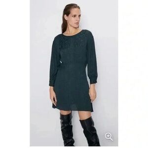 Elegant Dark Green Dress